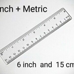 RULER 6 INCHES